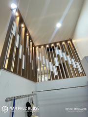 THI CÔNG VÁCH TRANG TRÍ KẾT HỢP LAM THÔNG TẦNG - ANH TRÍ- CAM LỘC - CAM RANH