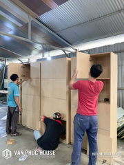 THI CÔNG -  BÀN GIAO TỦ LOCKER - CÔNG TY A YESSIN - NHA TRANG - KHÁNH HÒA