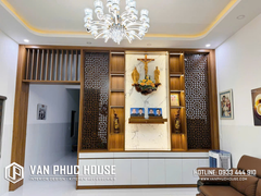 BÀN GIAO VÁCH NGĂN KẾT HỢP VÁCH THỜ CHO GIA ĐÌNH CHỊ PHƯƠNG PHAN-CAM AN NAM, CAM RANH, KHÁNH HÒA