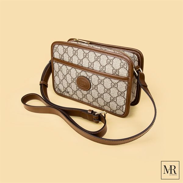 Gucci GG Logo Coated Canvas Cross Body Bag. - 22 x – MR. AUTH Gucci GG Logo Coated Canvas Cross Body Bag. - 22 x – MR. AUTH