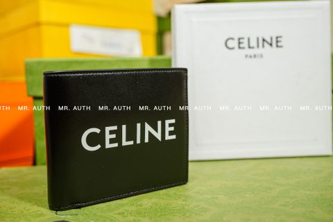  Celine Bi-Fold Wallet In Calfskin 