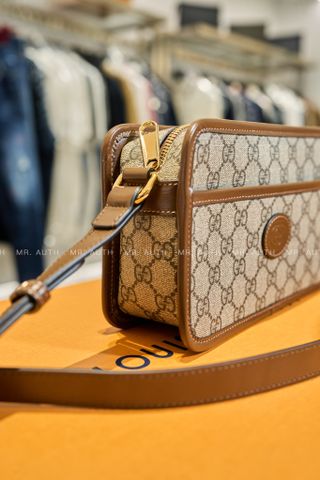  Gucci Mini Interlocking G Messenger Bag. 