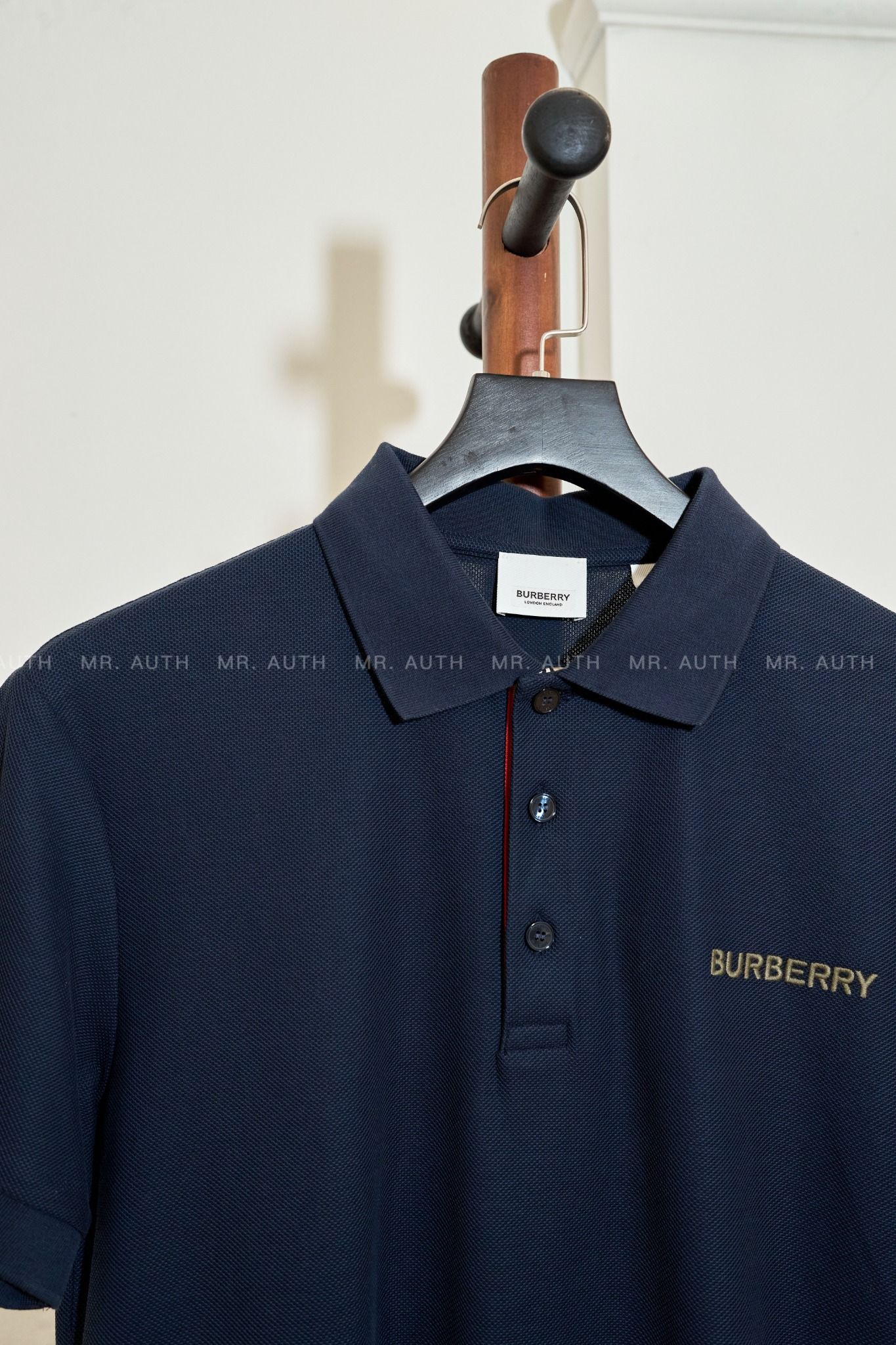 Burberry Cotton Polo Shirt.