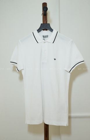 Dior Polo Shirt with Bee Embroidery. 