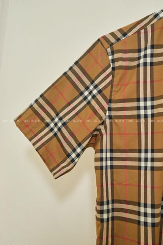  Burberry Check Cotton Shirt 