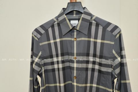  Burberry Check Cotton Shirt 