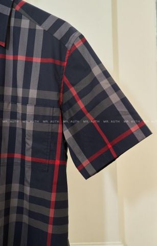  Burberry Check Cotton Shirt 
