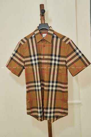  Burberry Check Cotton Shirt 