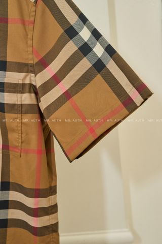  Burberry Check Cotton Shirt 