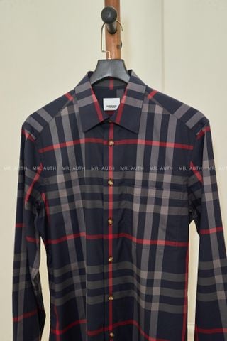  Burberry Check Cotton Shirt 