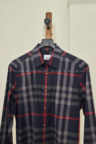  Burberry Check Cotton Shirt 