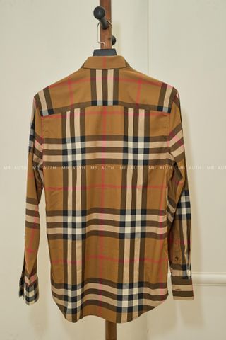  Burberry Check Cotton Shirt 