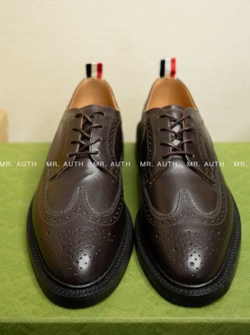  Thom Browne Leather Sole Longwing Brogue. 