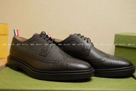  Thom Browne Longwing Brogue W/ Lightweight Rubber Sole In Box Calf. 