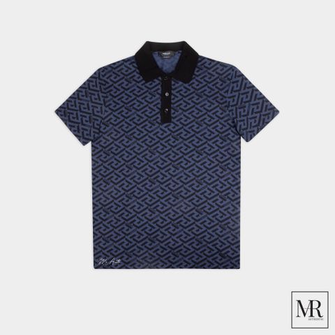  Áo Versace La Greca Polo Shirt. 