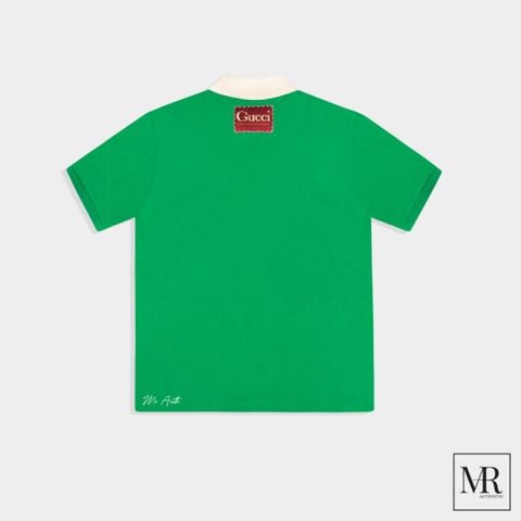  Áo Gucci Cotton Pique Polo 