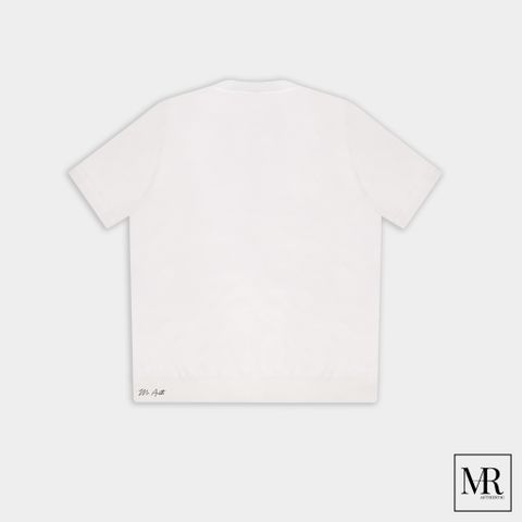  Áo Prada Logo-intarsia Knitted Short-sleeve Top. 