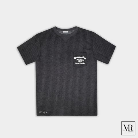  Áo Dior Atelier Embroidery Relaxed-Fit T-Shirt Black Logo 