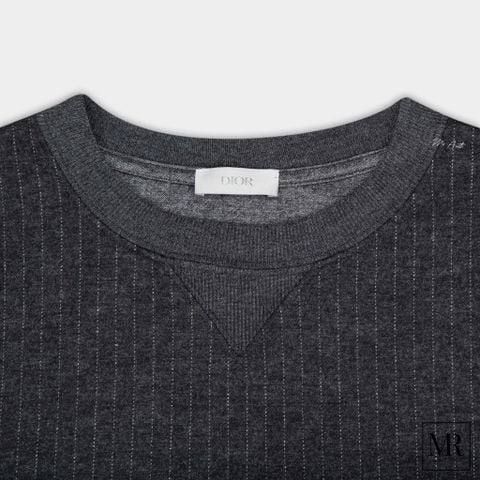  Áo Dior Atelier Embroidery Relaxed-Fit T-Shirt Black Logo 
