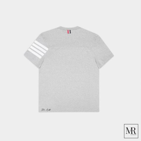  Áo Thom Browne Classic Cotton Side Insert 4-bar T-shirt. 