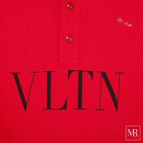  Áo Valentino VLTN Print Polo Shirt. 