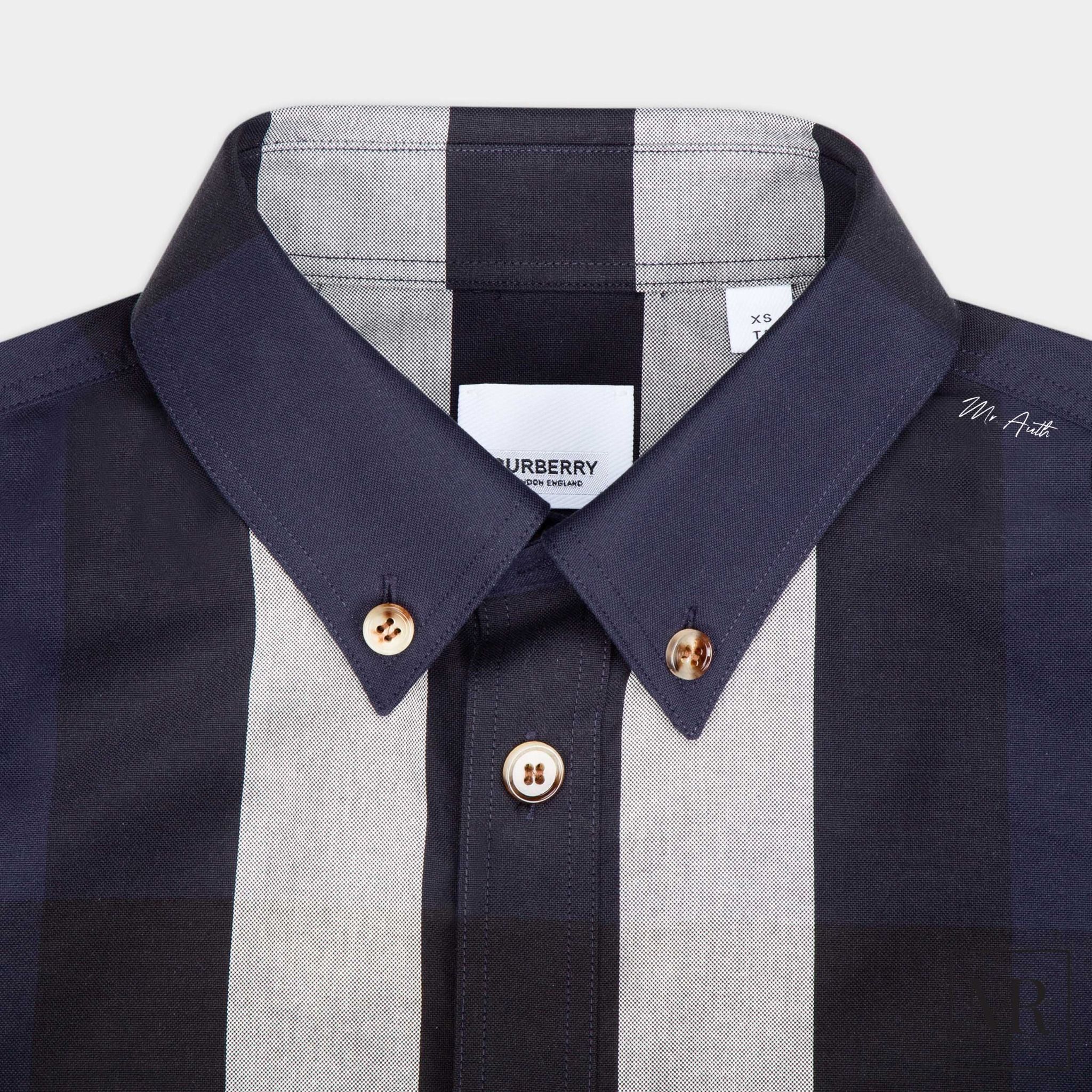 Áo Burberry Thames Checked Shirt.