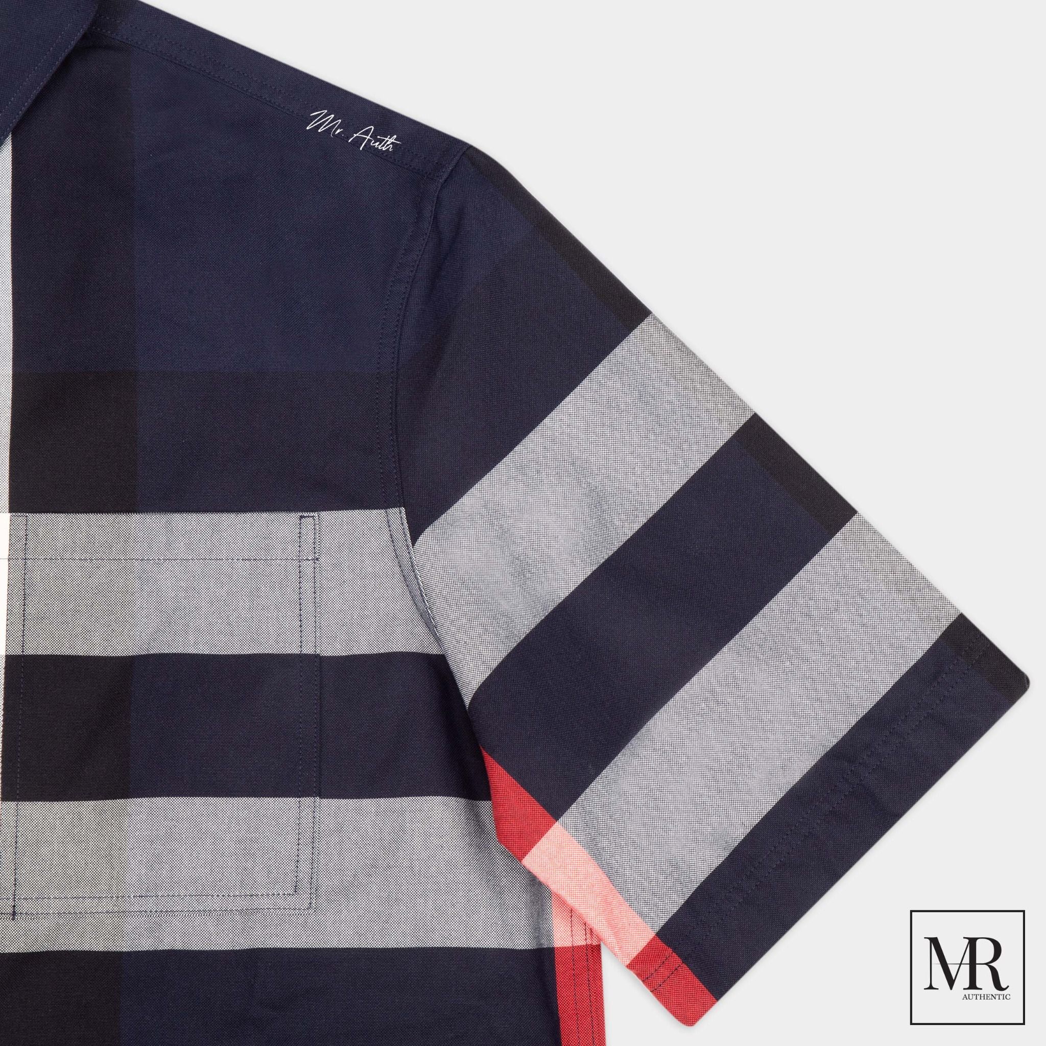 Áo Burberry Thames Checked Shirt.