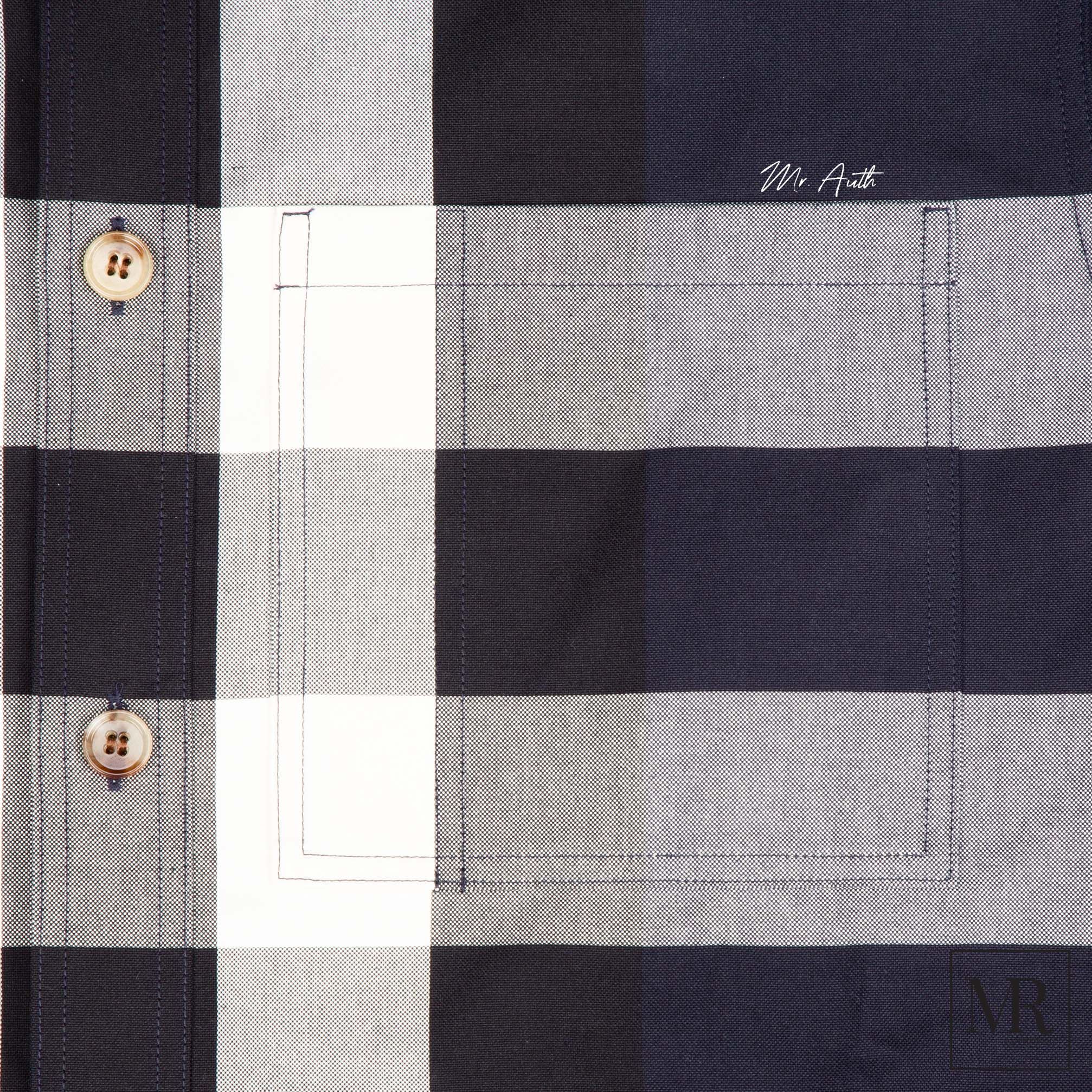 Áo Burberry Thames Checked Shirt.