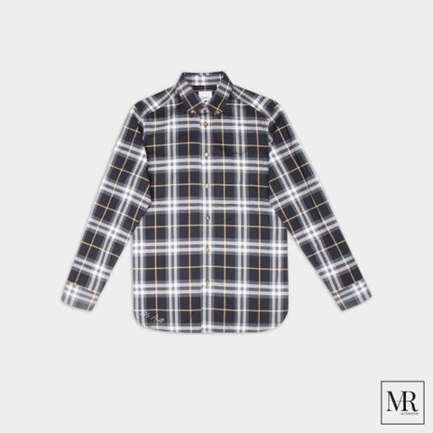 Áo Burberry Canwick Checked Cotton Shirt. 