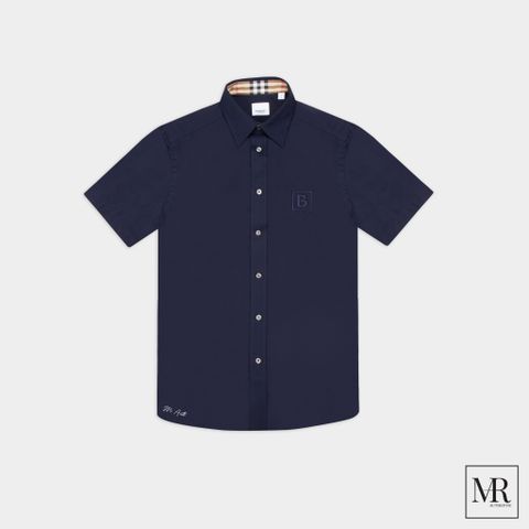  Áo Burberry Sleeve-short Shirt. 