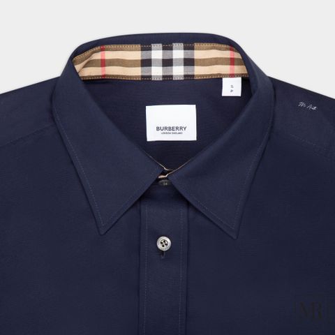  Áo Burberry Sleeve-short Shirt. 
