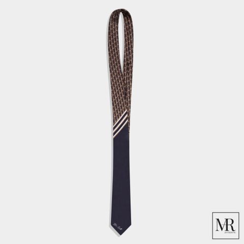  Cà vạt Dior Striped Dior Oblique Tie. 