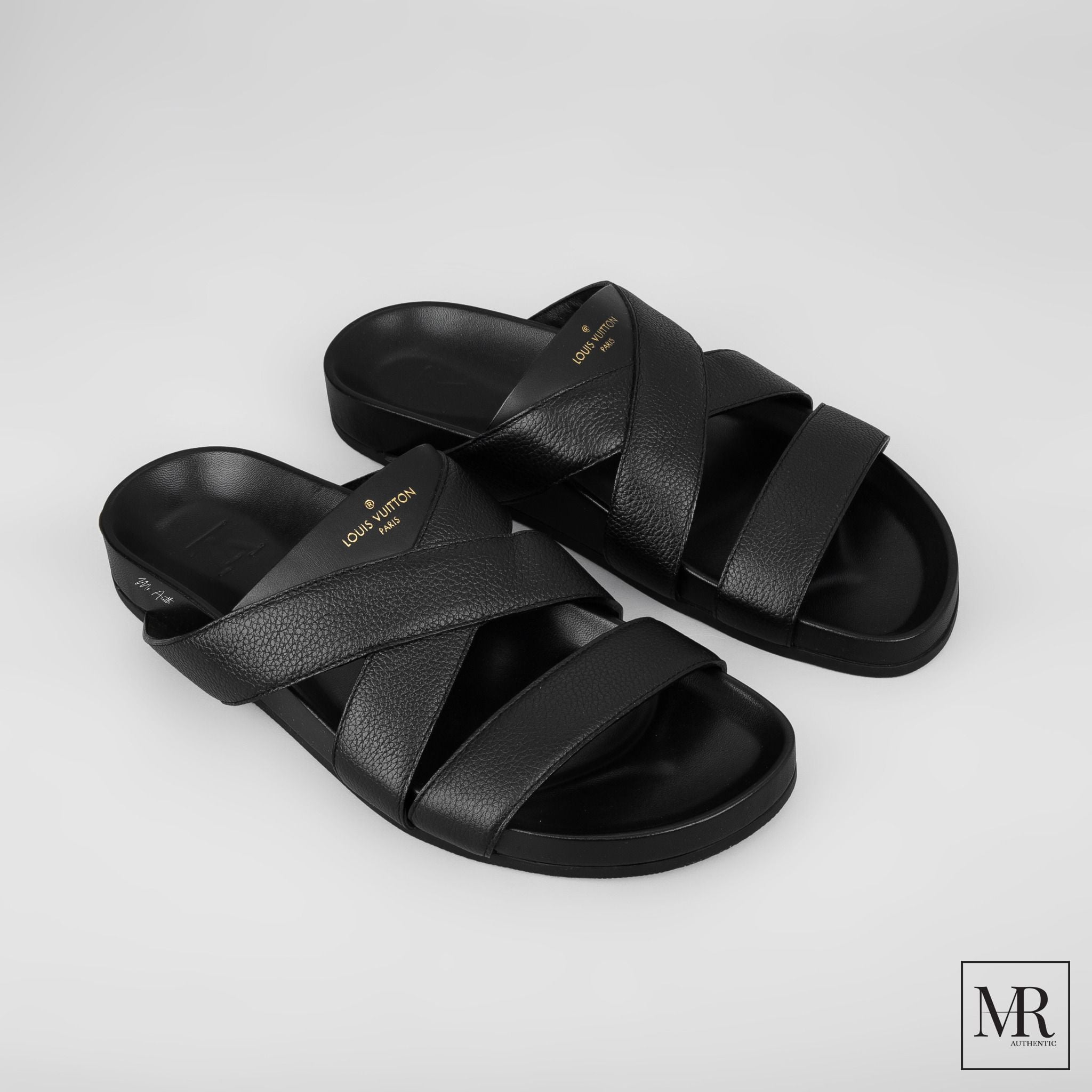 Dép Louis Vuitton Mirabeau Mule Sandal.