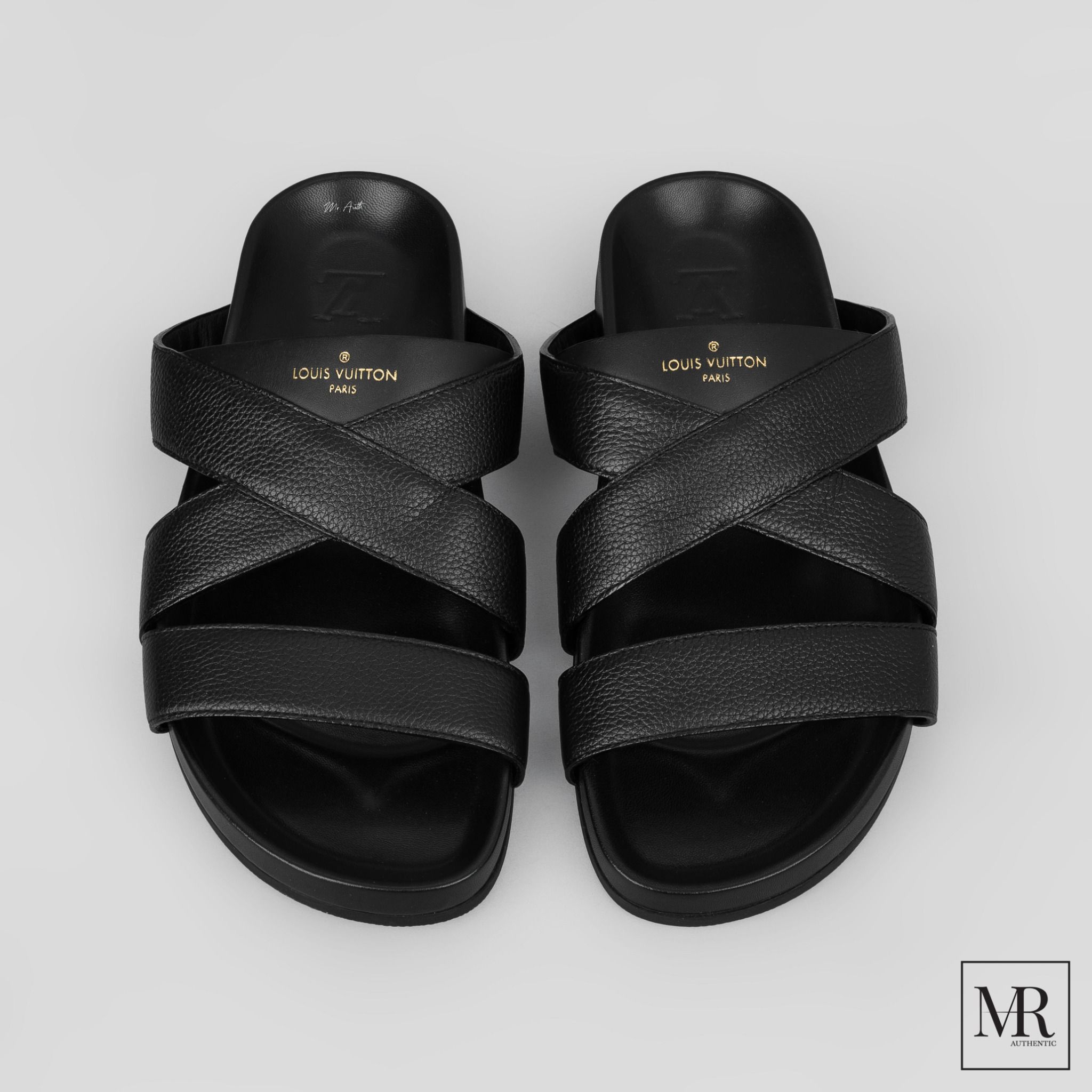 Dép Louis Vuitton Mirabeau Mule Sandal.