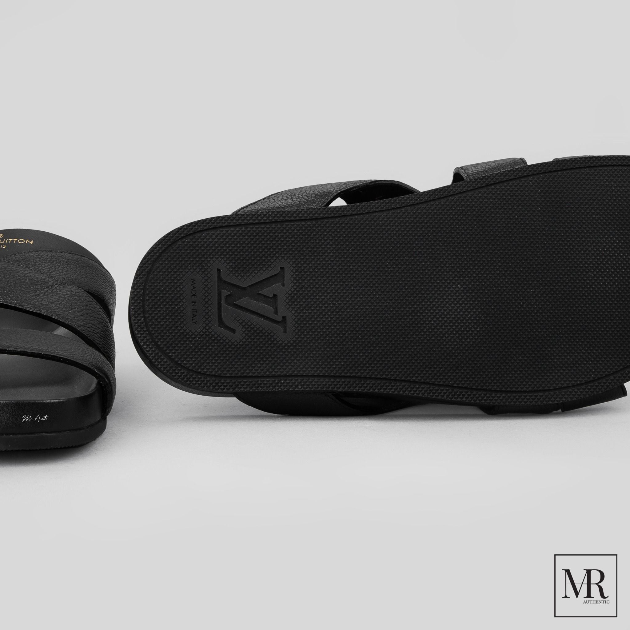 Dép Louis Vuitton Mirabeau Mule Sandal.