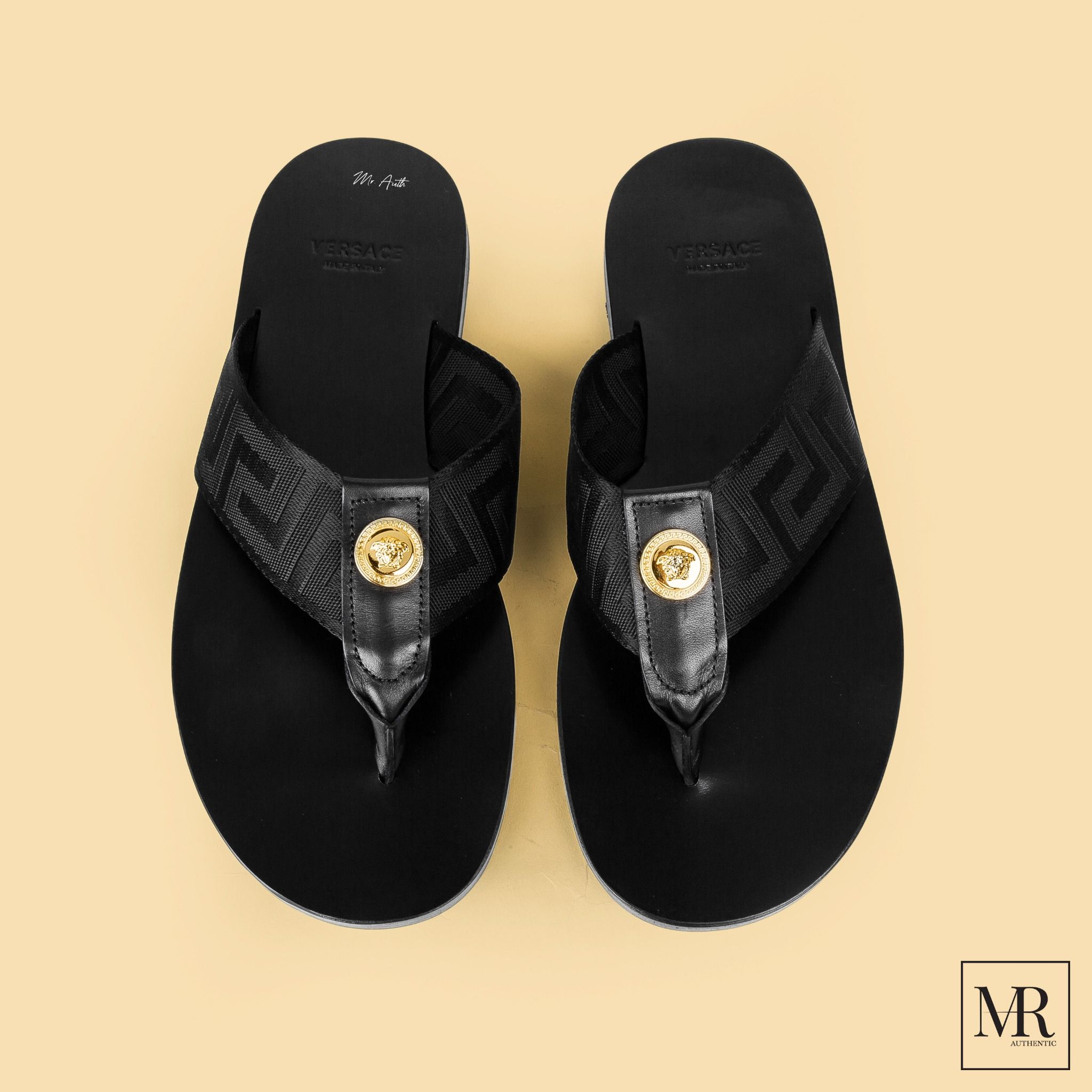 Dép Versace Greca Sandals.