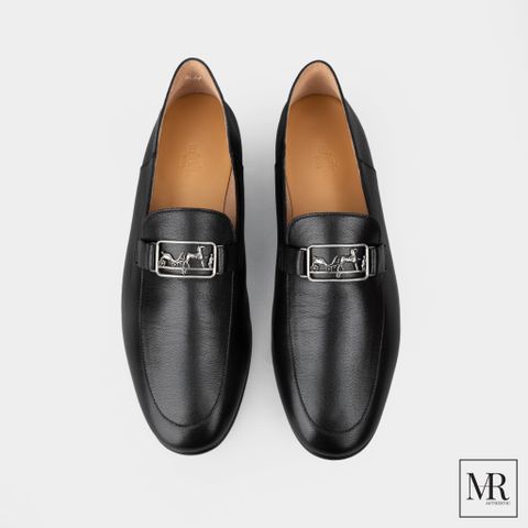 Giày Hermes Caflskin Leather Loafer. 