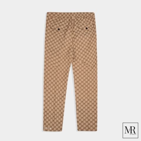  Quần Gucci GG Canvas Track Bottoms. 