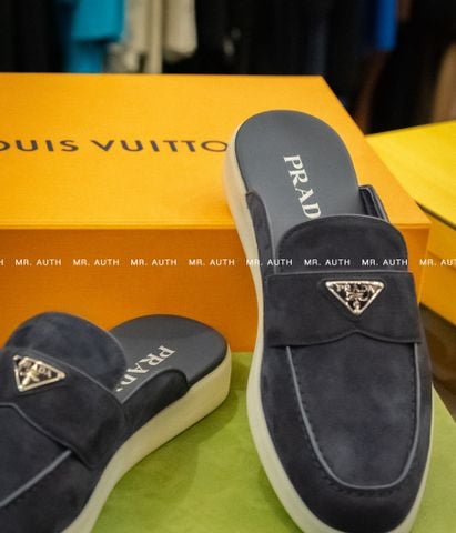  Prada Suede sabots 
