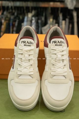  Prada Downtown Leather Sneakers 