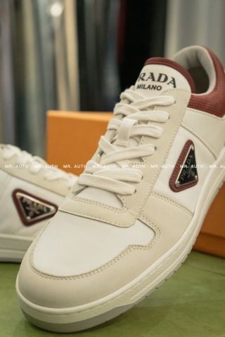  Prada Downtown Leather Sneakers 