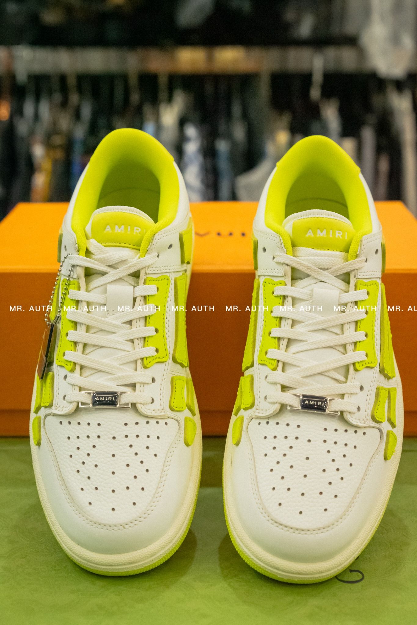 Amiri Collegiate Skel Top low Sneakers