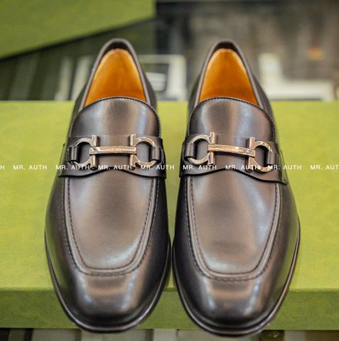  Ferragamo Moccasin with Gancini ornament 