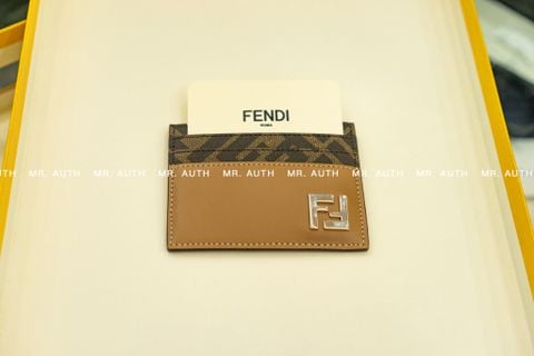  Fendi FF Squared Card Holder. 