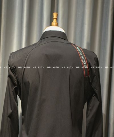  Alexander McQueen Single Brace Detail Shirt. 