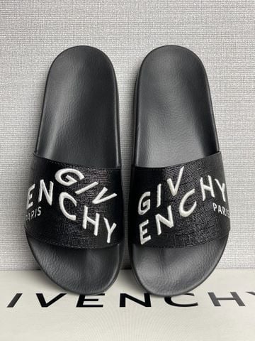  Dép Givenchy Embroidered Flat Sandals. 