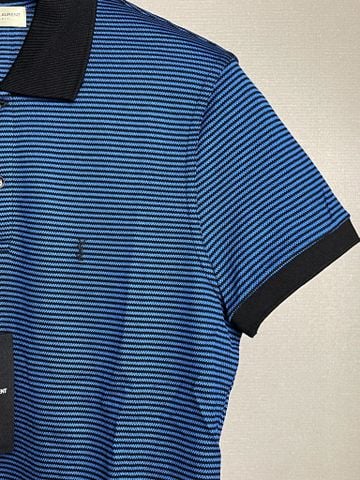  Saint Laurent Cotton Polo Shirt 