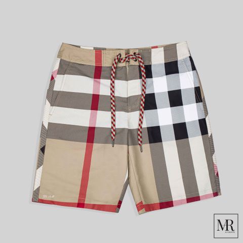  Quần Burberry Check Swim Shorts. 