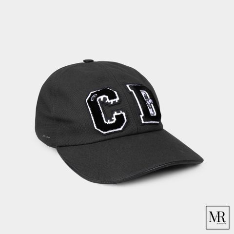  Mũ Dior Homme X Kenny Scharf Logo Patch Baseball Cap In Black 