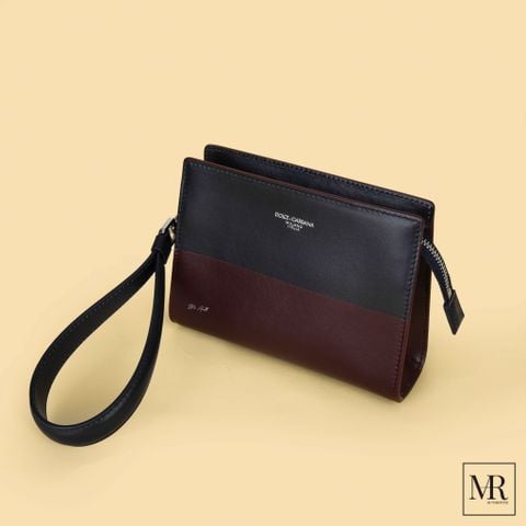  Ví Dolce & Gabbana Calfskin Monreale Clutch With Logo. 